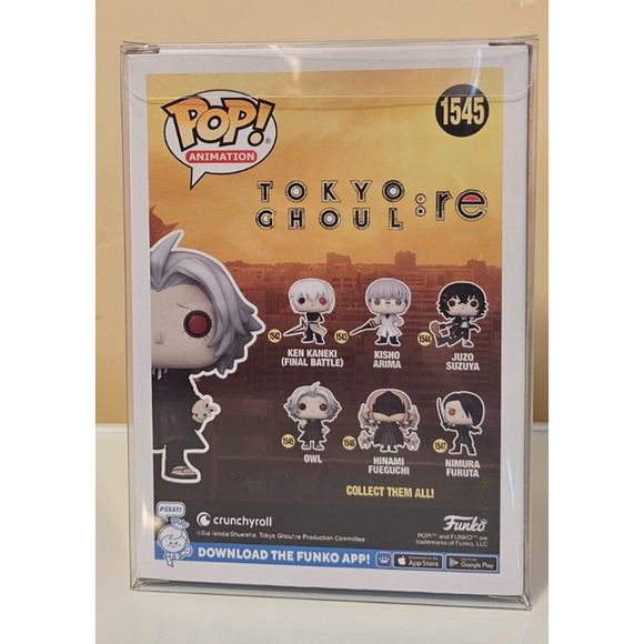 Tokyo Ghoul: Owl Funko Pop! Animation #1545 w/soft protector - Picture 3 of 4